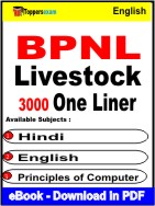 BPNL Livestock One Liner Book PDF in English