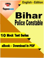Bihar Police Constable Test PDF Book In English - Mock Test/Practice Set
