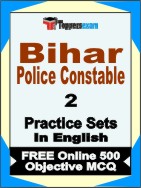 Bihar Police Constable  Book in English - Question Paper / Practice Set