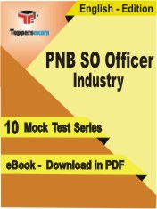 PNB SO Officer Industry PDF Book In English - Mock Test/Practice Set