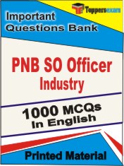 PNB SO Officer Industry Book in English - Objective MCQ