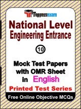 National Level Engineering Entrance Exam Mock Test Papers (Book) in English