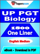 UP PGT Biology One Liner Book PDF in English