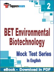 BET Environmental Biotechnology PDF Book In English - Question Paper