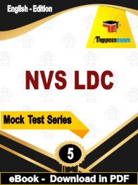NVS LDC Test PDF Book In English - Practice Set