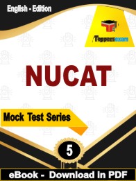 NUCAT Test PDF Book In English - Practice Set
