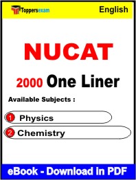 NUCAT One Liner Book PDF in English