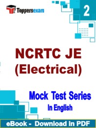 NCRTC JE (Electrical) Test PDF Book In English - Question Paper