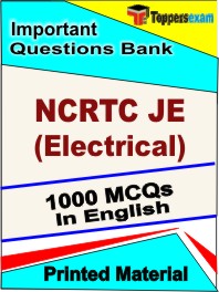 NCRTC JE (Electrical) Test Book in English - Objective MCQ