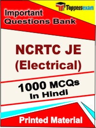 NCRTC JE (Electrical) Test Book in Hindi - Objective MCQ