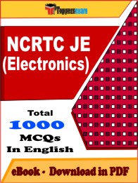 NCRTC JE (Electronics) PDF Book In English - MCQ / Objective Questions