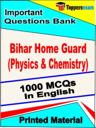 Bihar Home Guard (Physics & Chemistry) Test Book in English - Objective MCQ