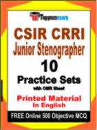 CSIR CRRI Junior Stenographer Book in English - Practice Set