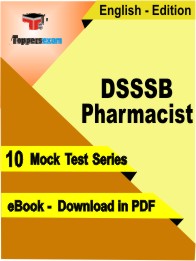 DSSSB Pharmacist Test PDF Book In English - Mock Test/Practice Set