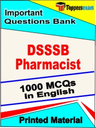 DSSSB Pharmacist Test Book in English - Objective MCQ