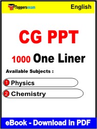 CG PPT One Liner Book PDF in English