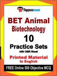 BET Animal Biotechnology Exam Book in English - Practice Set