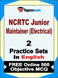 NCRTC Junior Maintainer (Electrical) Test Book in English - Question Paper / Practice Set