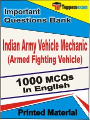 Indian Army Vehicle Mechanic (Armed Fighting Vehicle)  Book in English - Objective MCQ