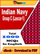 Indian Navy Group C ( Lascar-1 ) PDF Book In English - MCQ / Objective Questions