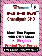 NHM Chandigarh CHO Exam Mock Test Papers (Book) in English