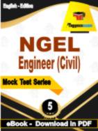 NGEL Engineer (Civil) Test  PDF Book In English - Practice Set