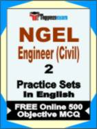 NGEL Engineer (Civil) Book in English - Question Paper / Practice Set