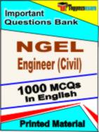 NGEL Engineer (Civil)  Book in English - Objective MCQ