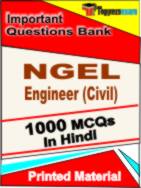 NGEL Engineer (Civil)  Book in Hindi - Objective MCQ