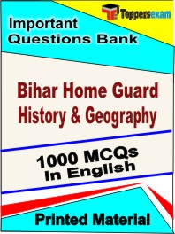 Bihar Home Guard (History & Geography) Test Book in English - Objective MCQ