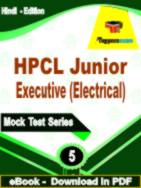 HPCL Junior Executive (Electrical) Test  PDF Book In Hindi - Practice Set