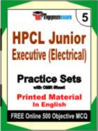 HPCL Junior Executive (Electrical) Book in English - Mock Test / Practice Set