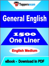 General English One Liner Book PDF in English