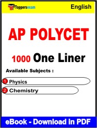 AP POLYCET One Liner Book PDF in English