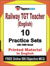 Railway TGT Teacher (English) Book in English - Practice Set