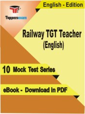 Railway TGT Teacher (English) PDF Book In English - Mock Test/Practice Set