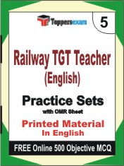 Railway TGT Teacher (English) Book in English - Mock Test / Practice Set