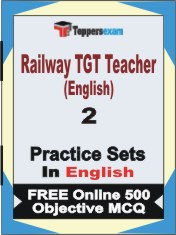 Railway TGT Teacher (English) Book in English - Question Paper / Practice Set