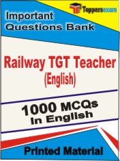 Railway TGT Teacher (English)  Book in English - Objective MCQ