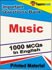 Music  Book in English - Objective MCQ