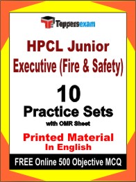 HPCL Junior Executive (Fire & Safety) Test Book in English - Practice Set