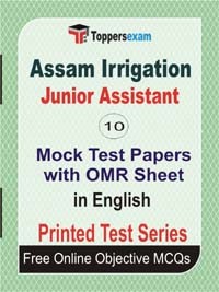Assam Irrigation Junior Assistant Exam Mock Test Papers (Book) in English