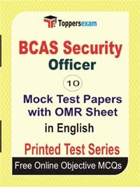 BCAS Security Officer Exam Mock Test Papers (Book) in English