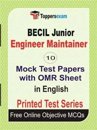 BECIL Junior Engineer Maintainer Exam Mock Test Papers (Book) in English
