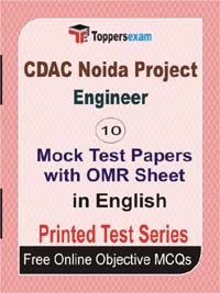 CDAC Noida Project Engineer Exam Mock Test Papers (Book) in English
