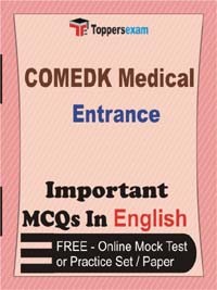 COMDK UGET Entrance Exam Book in English - Question Paper / Practice Set