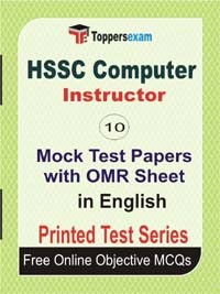 HSSC Computer Instructor Exam Mock Test Papers (Book) in English