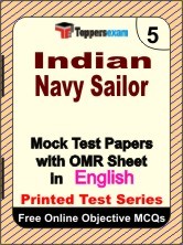 Indian Navy Sailor Exam Mock Test Papers (Book) in English