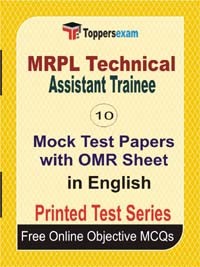 MRPL Technical Assistant Trainee Exam Mock Test Papers (Book) in English