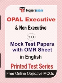 OPAL Executive & Non Executive Exam Mock Test Papers (Book) in English
